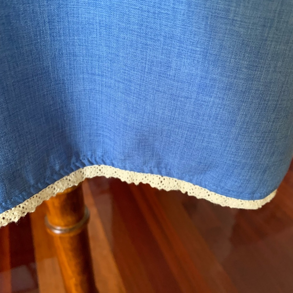 1791 Supply & Co Slip Dress Chambray Blue‎ Size Small - Picture 4 of 6